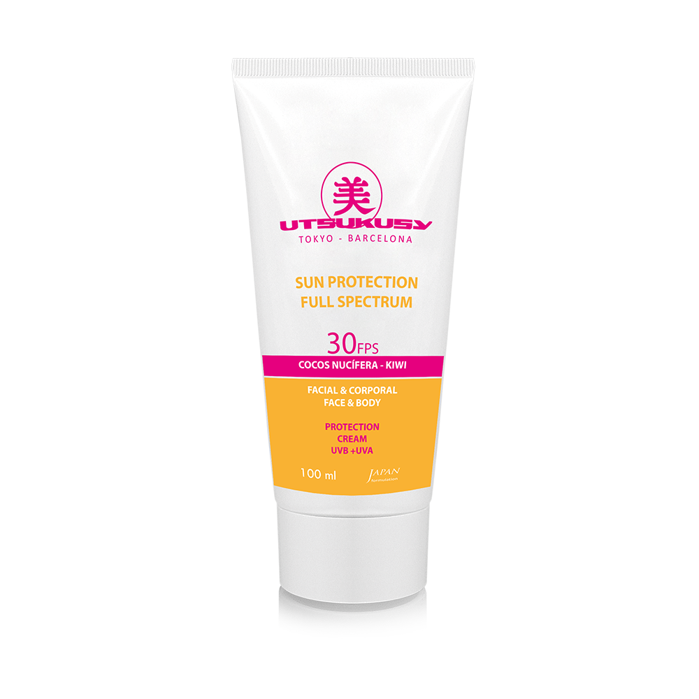 Sonnencreme mit LSF 30, UVA + UVB Filter von Utsukusy Cosmetics
