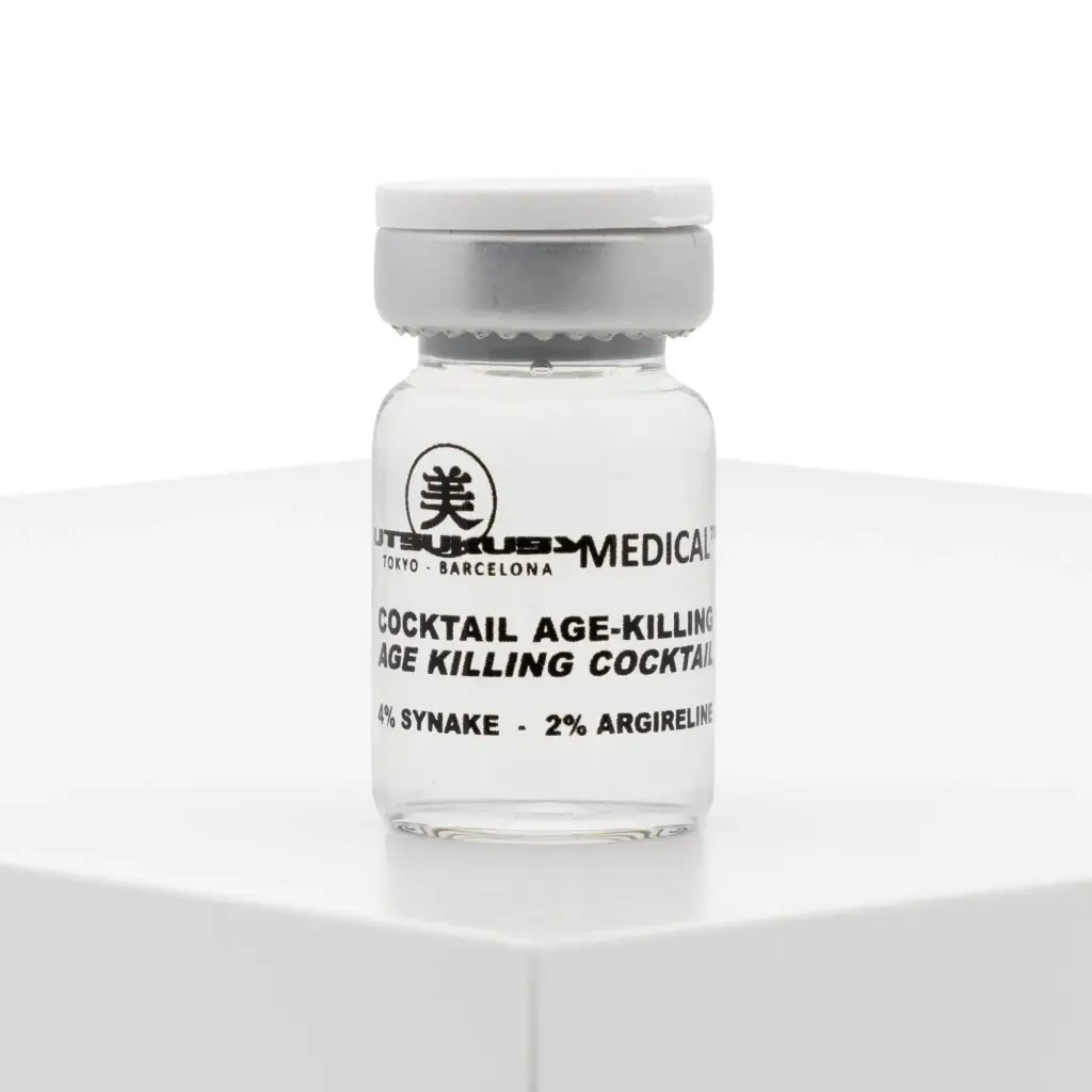 Age Killer Cocktail - steriles Microneedling Serum mit den Peptiden Argireline und Synake gegen Mimikfalten von Utsukusy
